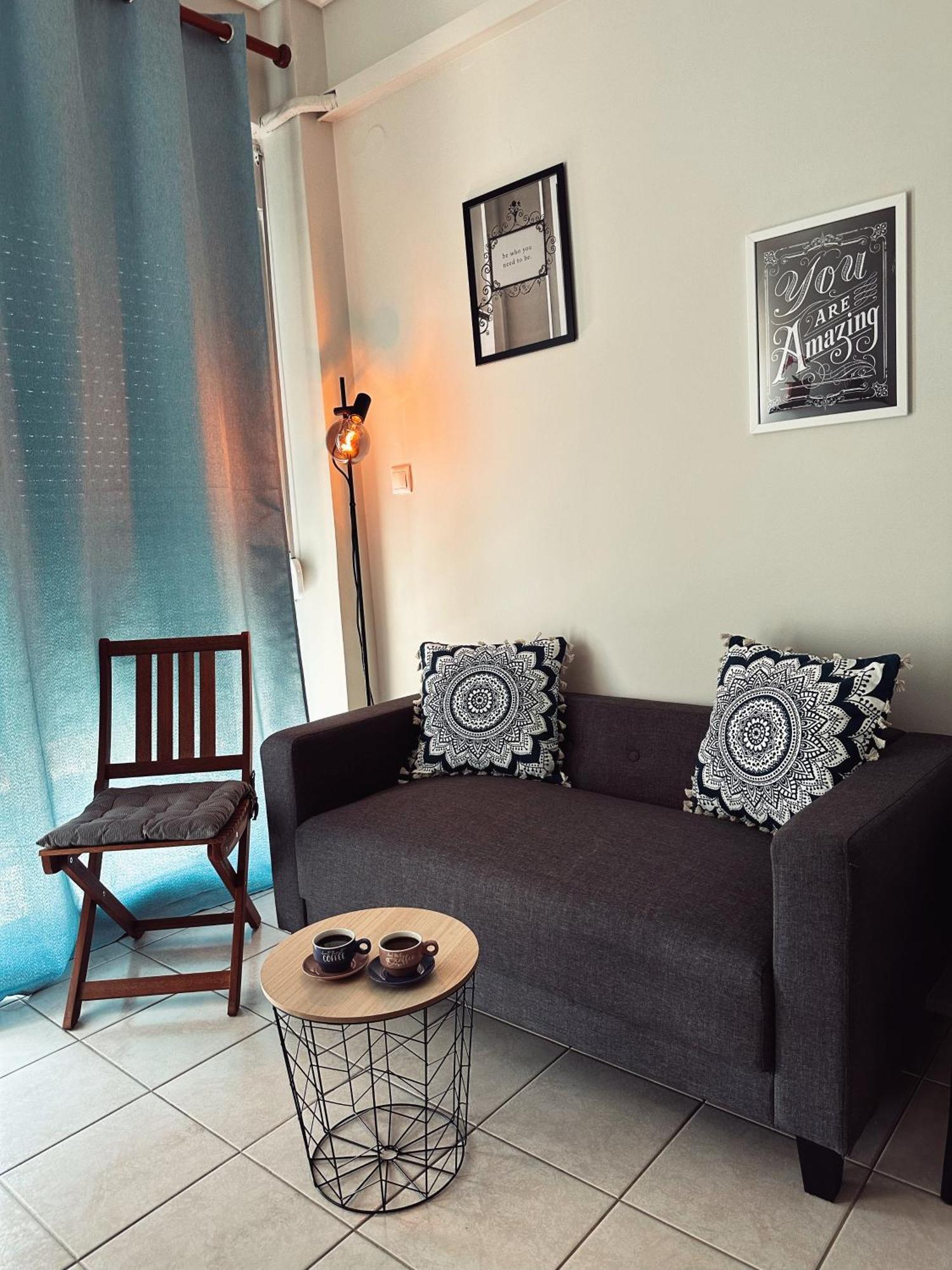Homely Flat Near Airport Saloniki Zewnętrze zdjęcie